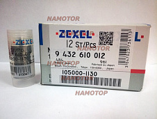 Распылитель форсунки NP-DN4SD24. K4N. K4D. DA640. KE70. KE75, K3A, K4A. K4E. D1100, D1300, D1450, D1500, D1550, D1600, D1650, D1800 Zexel JAPAN